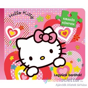 Hello Kitty - Legyünk barátok - Kirakós könyvek