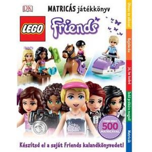 Lego Friends Matricás játékkönyv